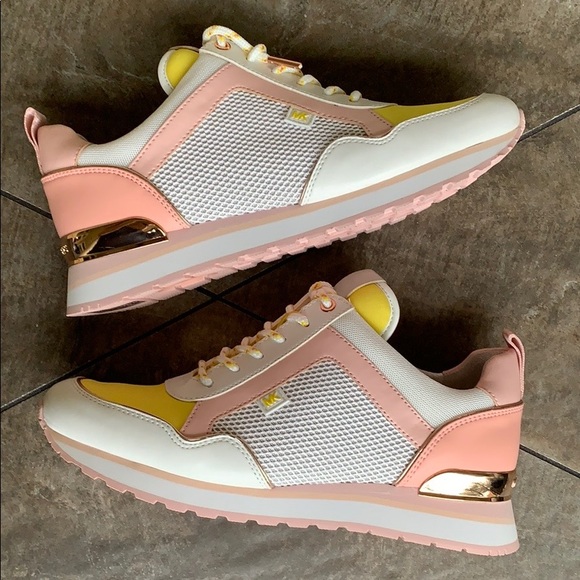 MICHAEL KORS MADDY TRAINER MESH OPTIC WHITE - Picture 5 of 16